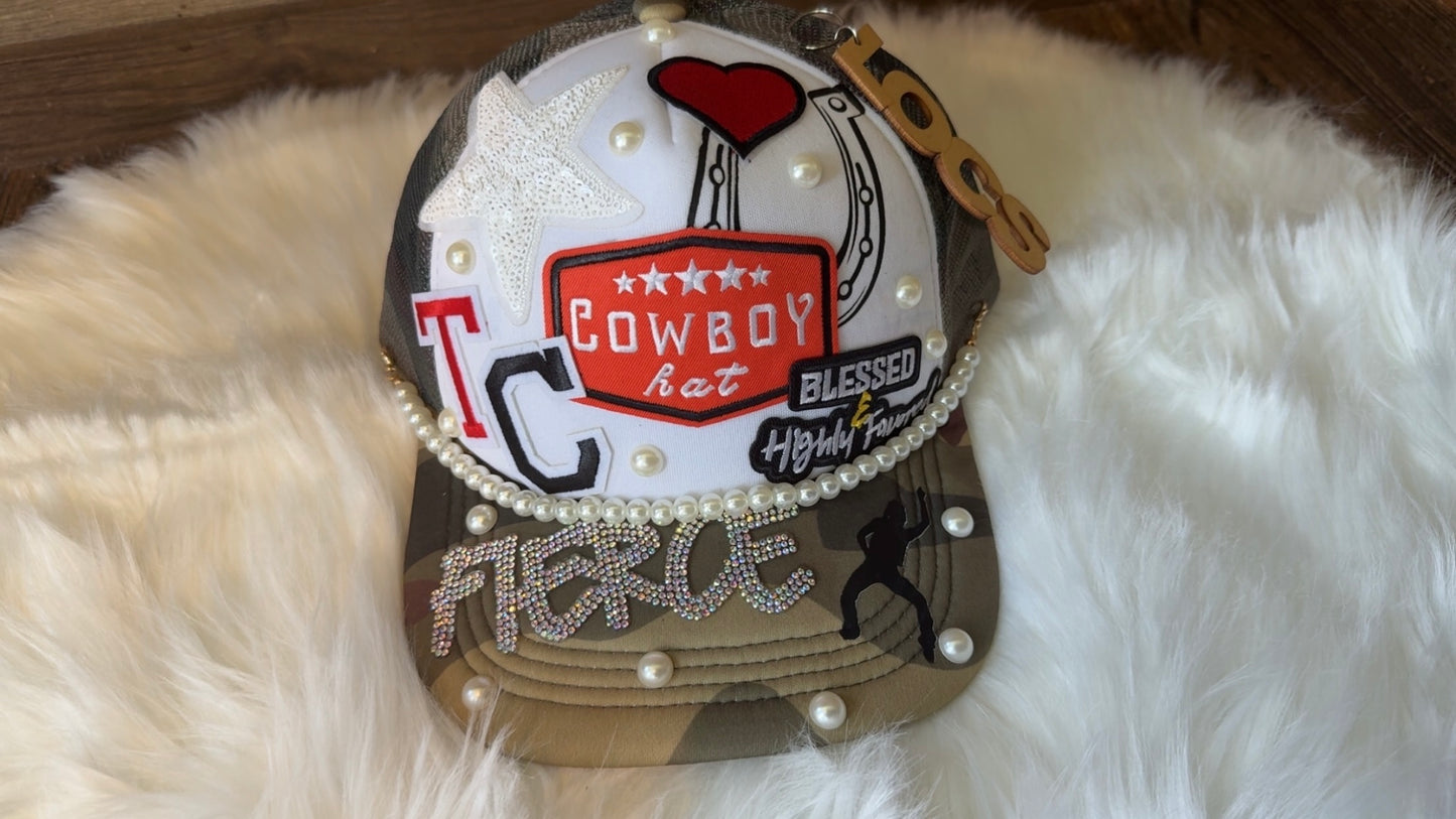 Custom Tay Cheesy Hat and Skirt Sets