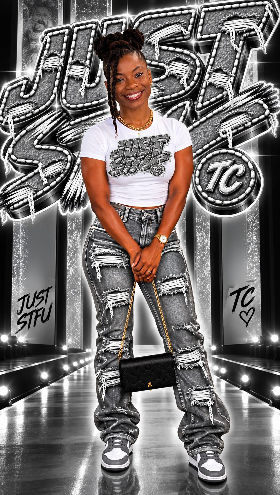 RIPPED UP EDITION  UNISEX TEE (LIMITED EDITION)